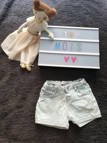 Short jeans 18 mois