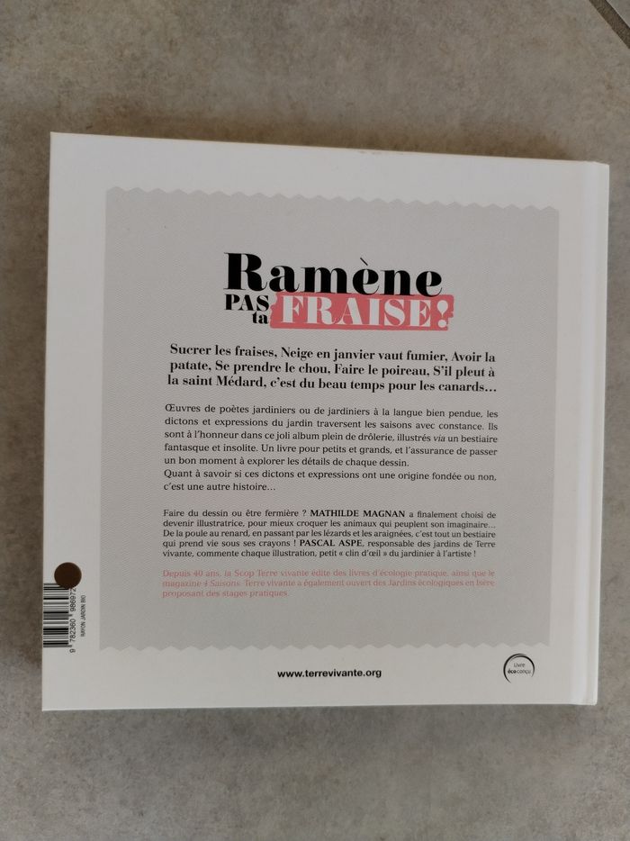 Livre Ramène pas ta fraise - photo numéro 2