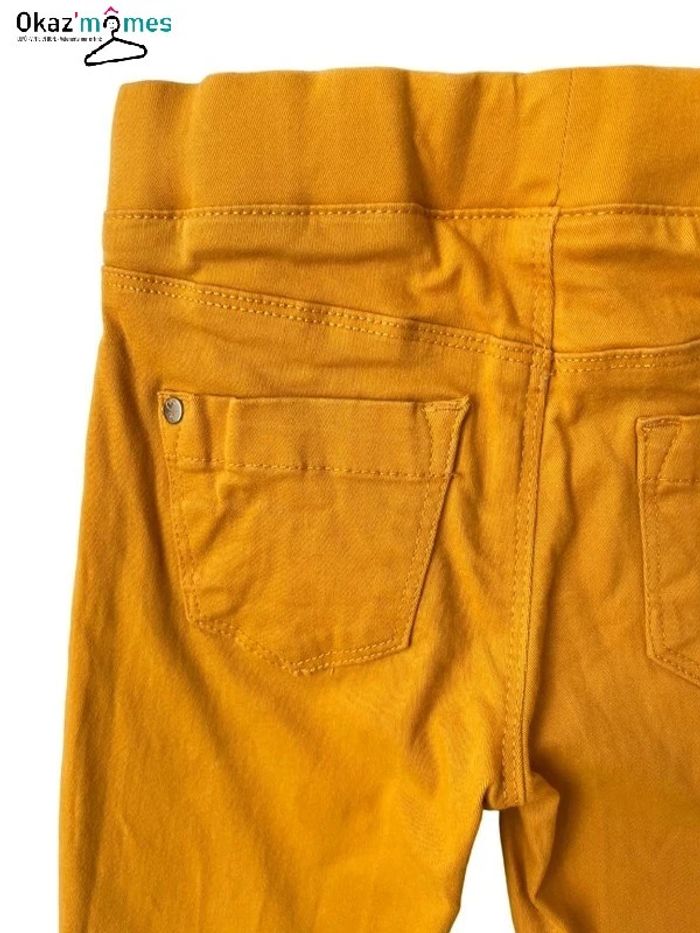 Tregging / pantalon stretch jaune - Okaïdi 5 ans - photo numéro 5