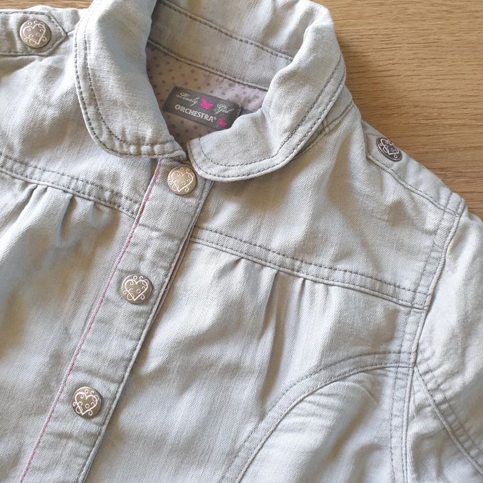 🩷 Veste en jean Orchestra 8 ans #emyfleury_8ansfille - photo numéro 2
