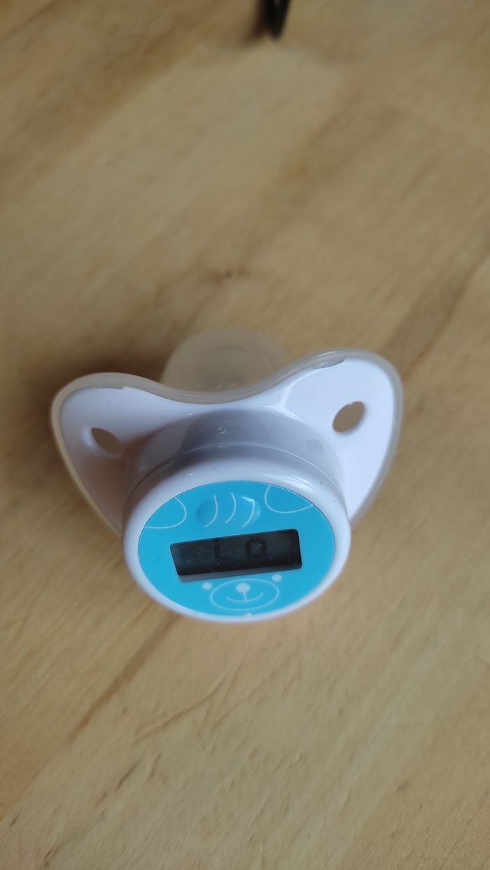 Thermomètre sucette tétine babymouth LBS