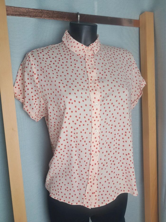 Samsoe samsoe chemise manches courtes blouse été T.36/38