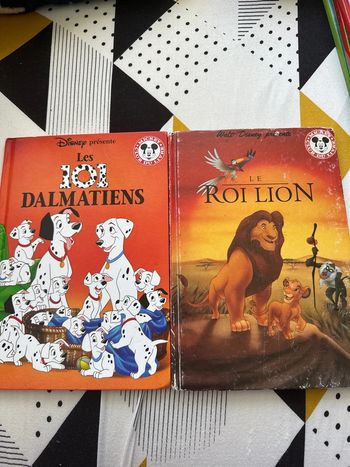Lot 2 livres Disney