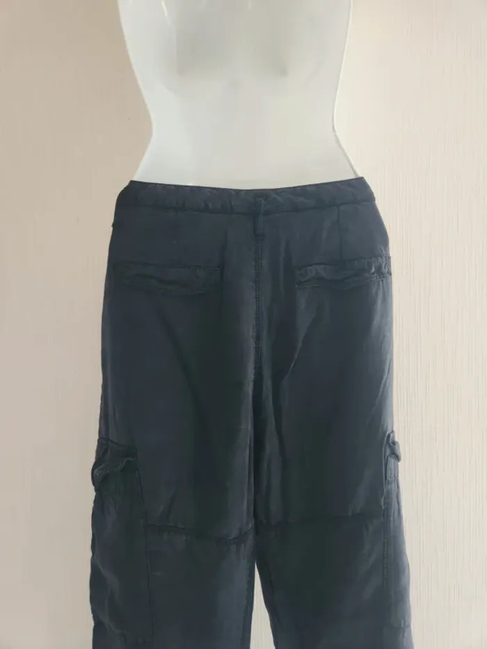 Pantalon cargo en Lyocell IKKS 34 / 36 - photo numéro 10