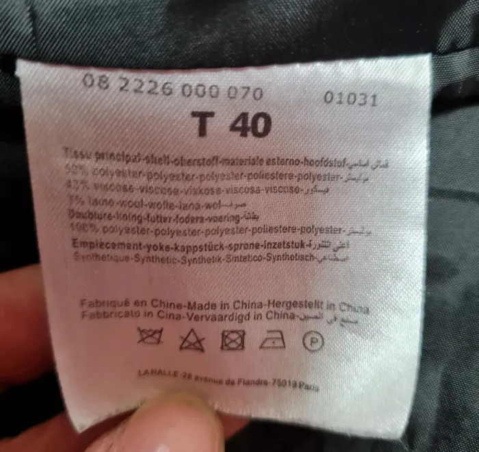 Manteau femme mi saison Miss Liberto T40 - photo numéro 13