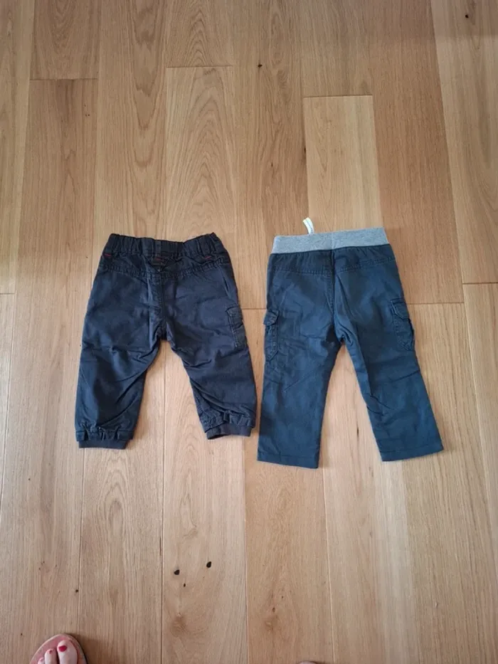 Lot 2 pantalons - 6 mois - Très bon état - photo numéro 4