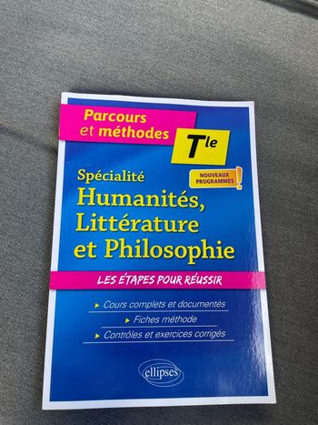 Spécialité HLP humanités littérature philosophie terminale bac ellipses