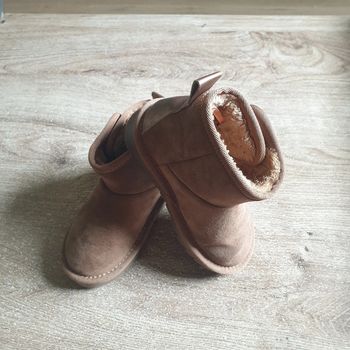 ⭐ Bottines en suédine fourrées - camel

#emyfleury_pointure26fille