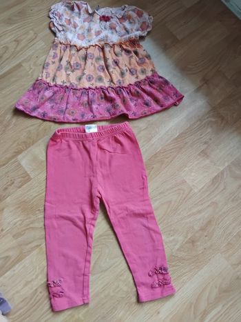 Ensemble été fille 18mois