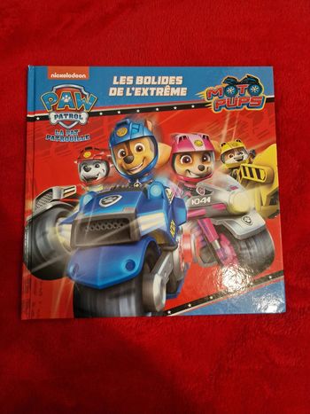 Livre pat patrouille les bolides de l'extrême