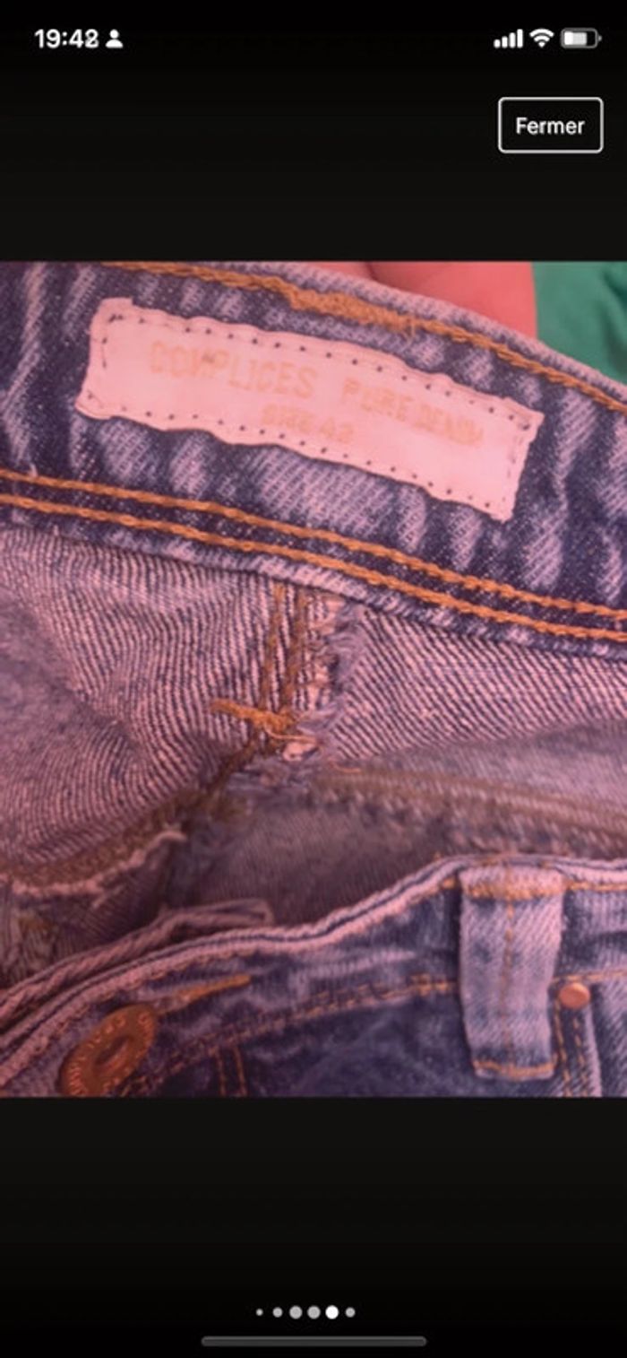 Short en jean été - photo numéro 6