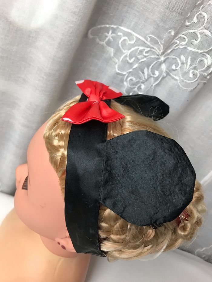 Serre tête tissus Minnie