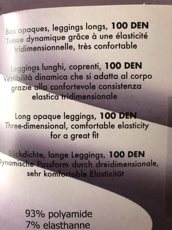 Legging noir s/m neuf avec étiquette - photo numéro 3