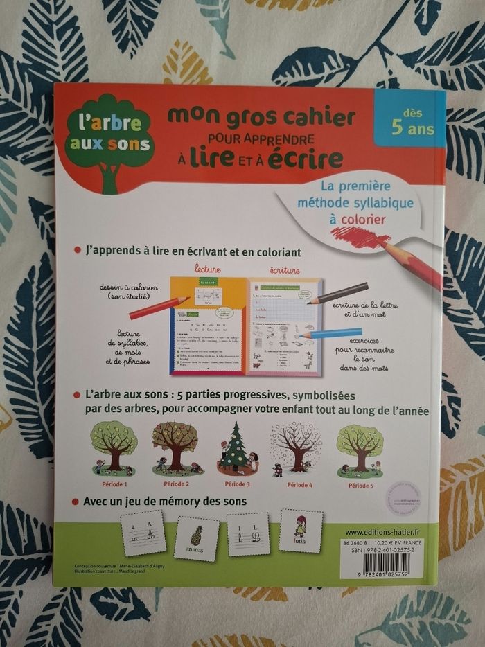 Mon gros cahier pour apprendre à lire et à écrire - photo numéro 2