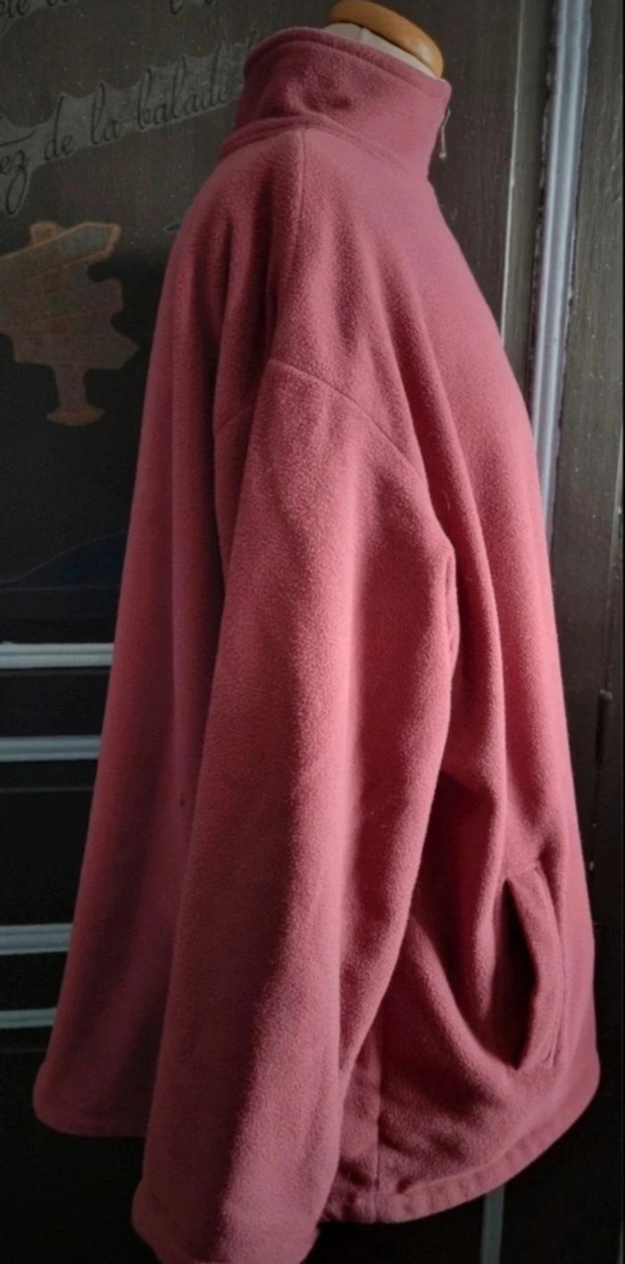Veste polaire zippée réversible taille 54 - photo numéro 3