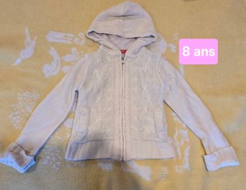 Gilet fille 8ans 