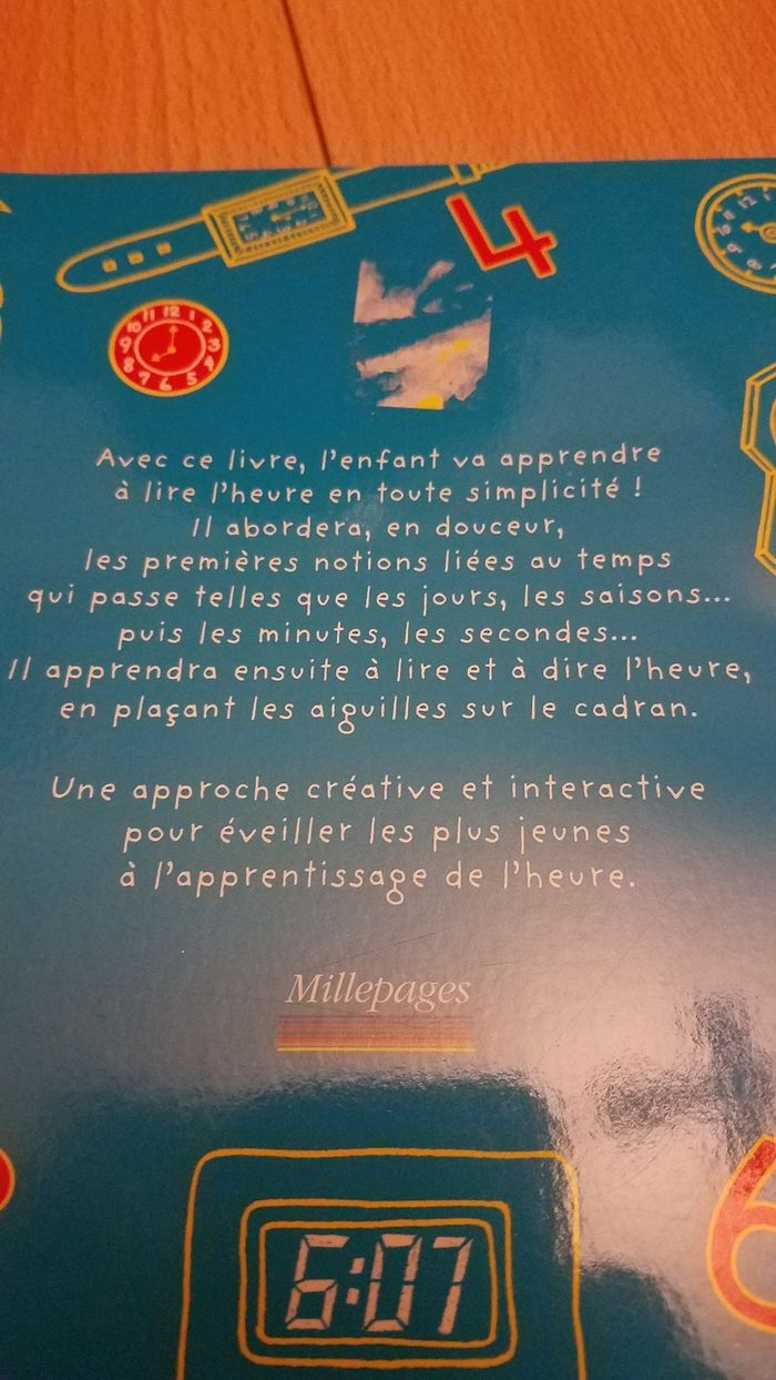 Livre j apprends l heure en dessinant - photo numéro 3