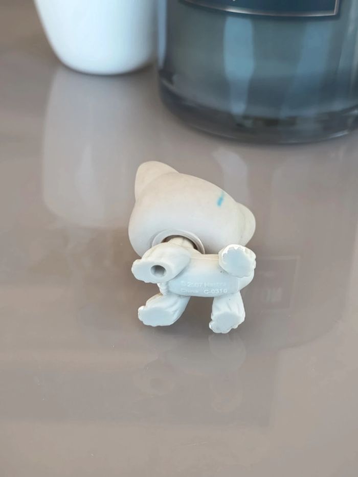Littlest Pet Shop #954 white grey long hair cat - photo numéro 3