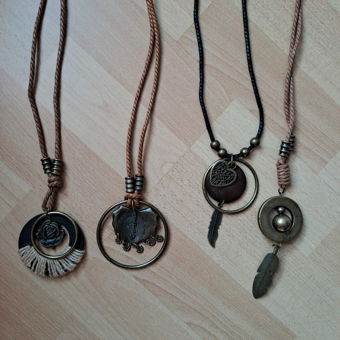 Lot sautoirs  #fantaisie