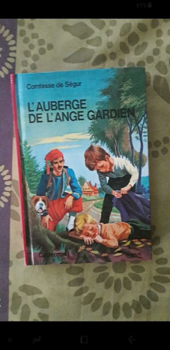 Livre l auberge de l ange gardien