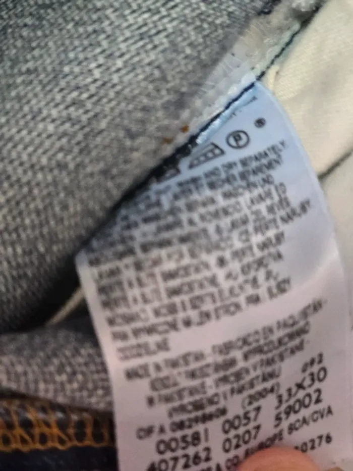 Jean Levi’s Homme 581 – W33 L30 – Bleu Foncé – Très Bon État - photo numéro 4