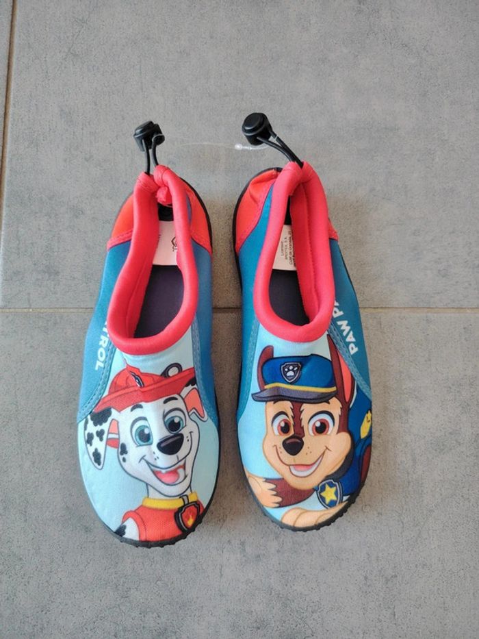 Chaussures d'eau pat patrouille