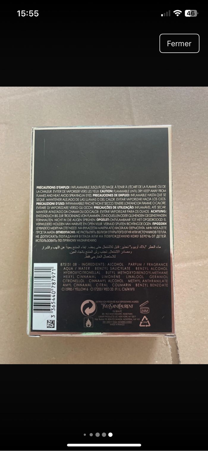 Parfum black opium - photo numéro 5