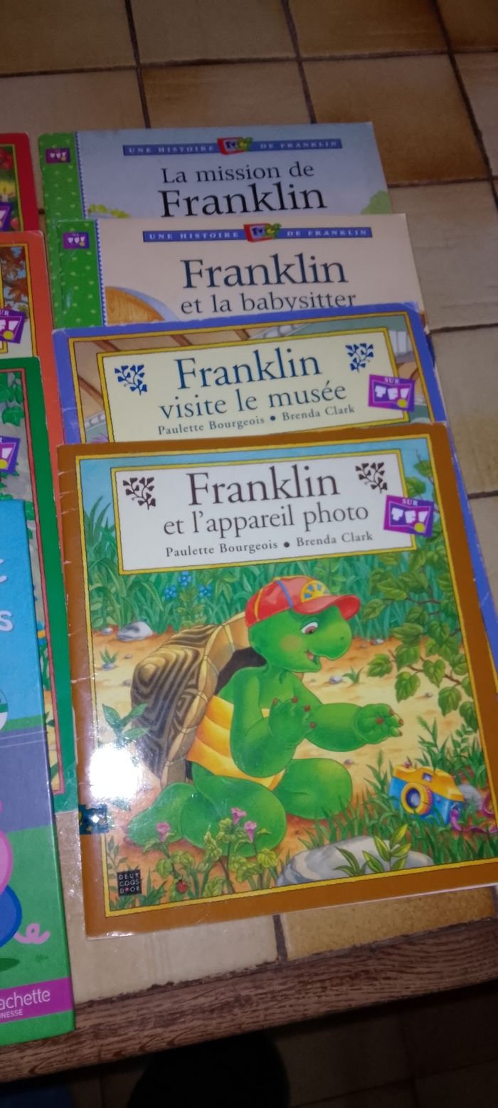 Lot livre Franklin et 1 Peppa pig - photo numéro 3