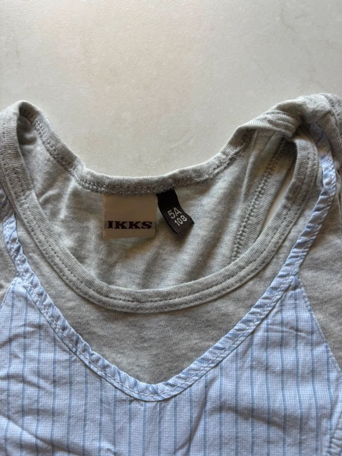 Debardeur ikks gris - photo numéro 2