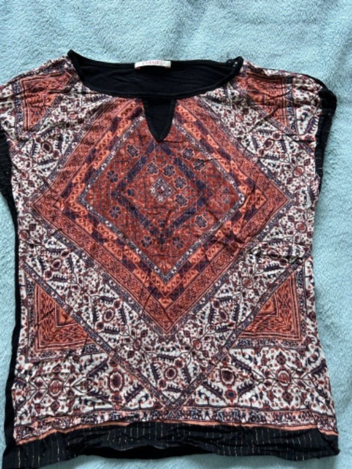 T-shirt fleuri