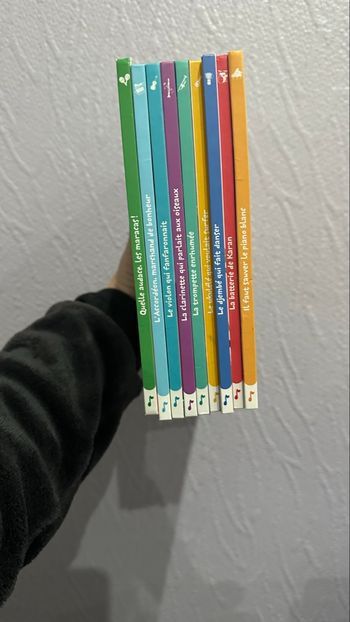 Collection de livres hachette sur les instrument s de musique 