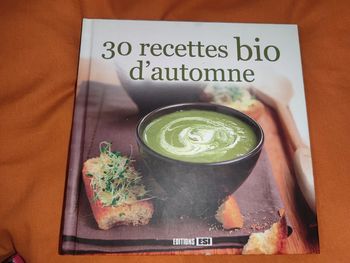 Livre 30 recettes bio d'automne