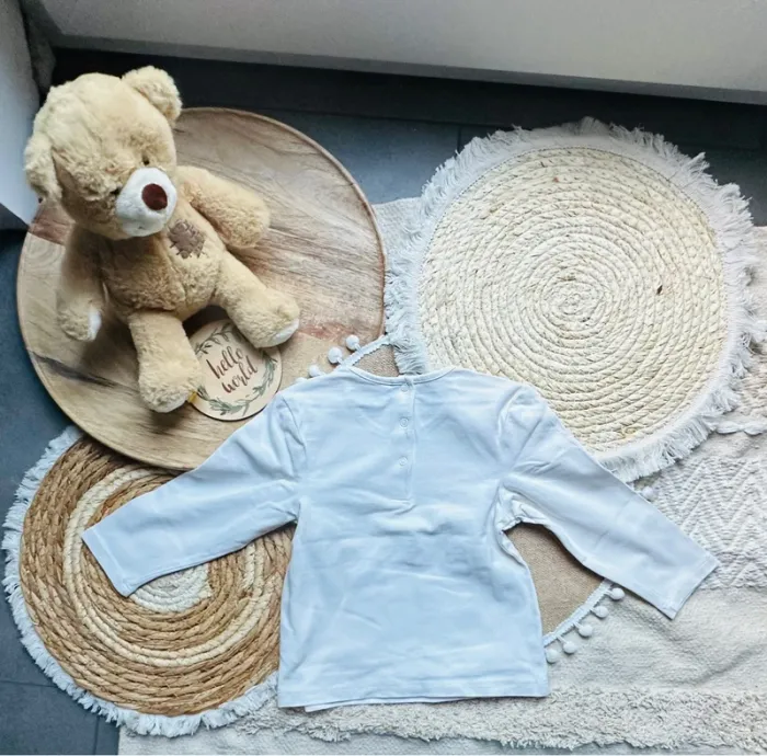 Blouse blanche Holidays Orchestra 18M 80cm - photo numéro 2