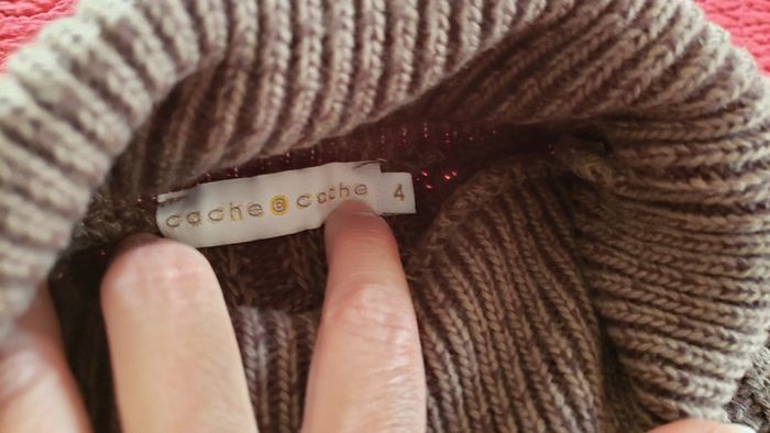 Pull à manches courtes et à col roulé - photo numéro 5