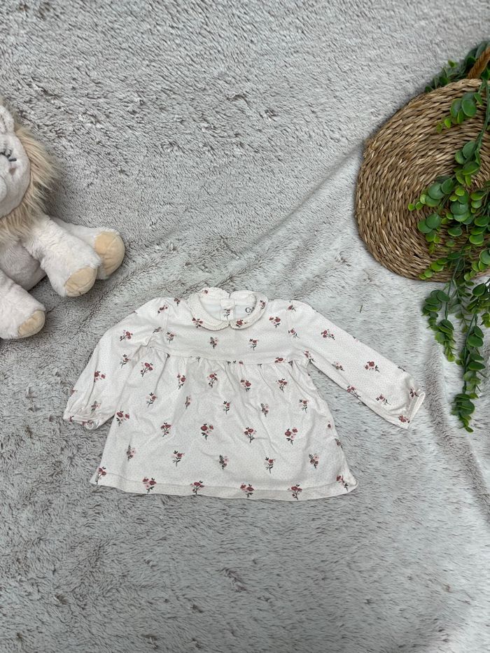 Blouse blanche imprimée fleuris - C&A - photo numéro 3