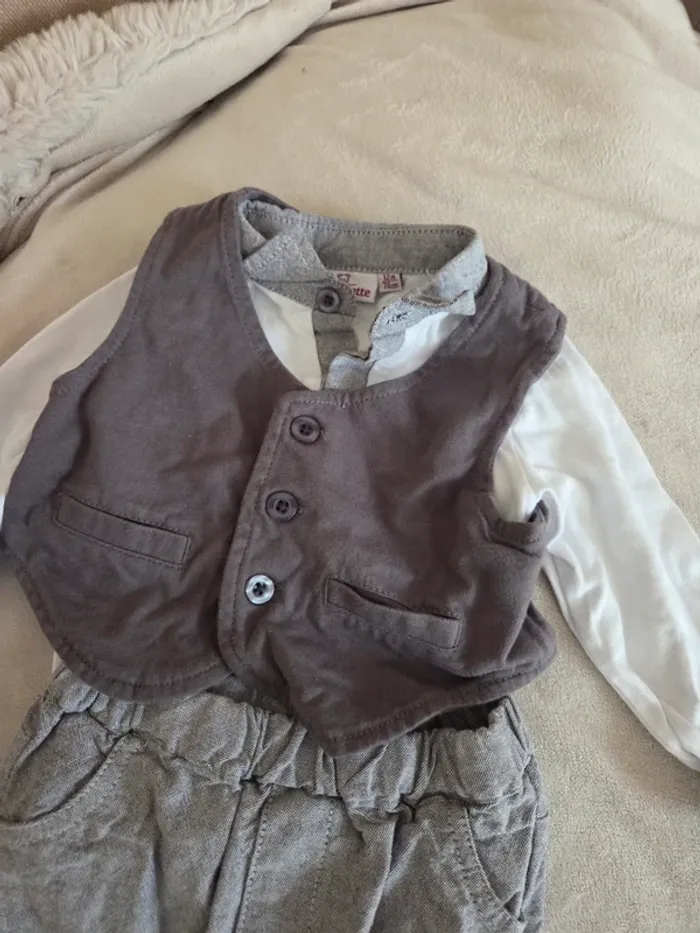Tenue chic Pomette 12 mois - photo numéro 3