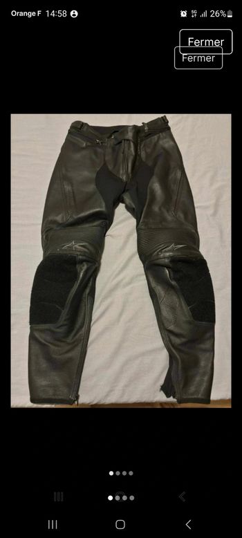 Pantalon moto