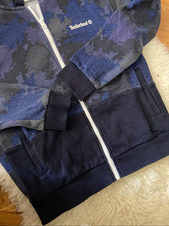 Sweat-shirt à capuche, zippé, Timberland - photo numéro 3