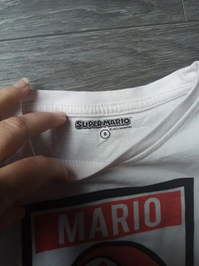 Tee shirt manche longue Mario 8A - photo numéro 4