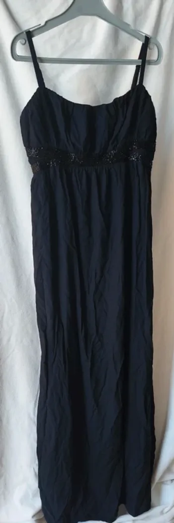 Robe longue noir