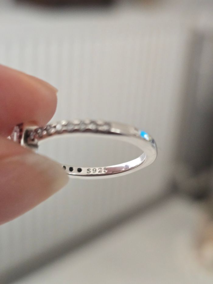 Bague en argent 925 avec zircon - photo numéro 7