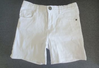 Short blanc Tissaia 10 ans