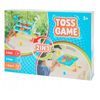 Jeu de lancement de balles " Le Toss Game 2 en 1 "