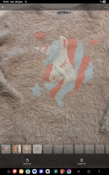 Pull tout doux 10 ans. GF 42