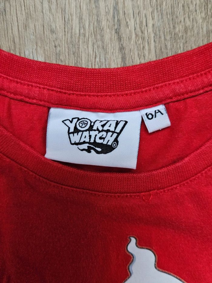 T.shirt rouge Yo-Kai Watch 6 ans - photo numéro 6