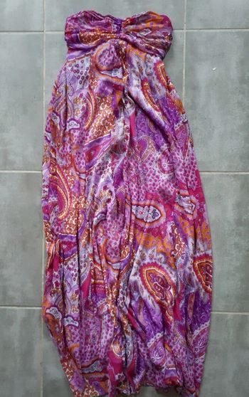 Robe longue bustier taille 1