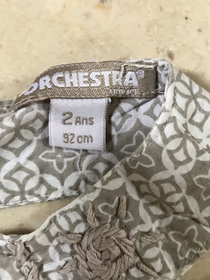 Robe impression grise 24 mois - photo numéro 3