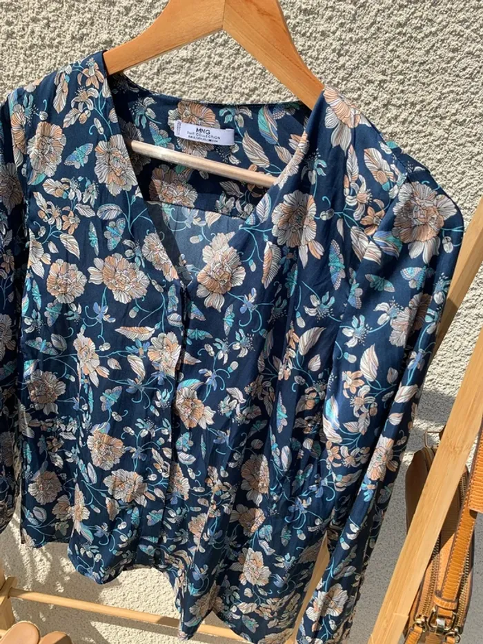 Chemisier fleuri Mango - photo numéro 2