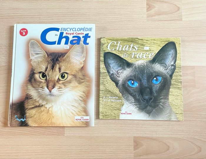 Lot livres chat