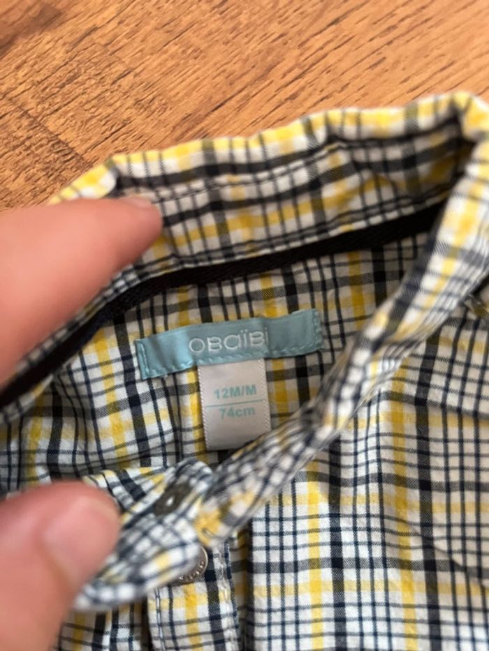 Chemise légère 12mois - photo numéro 2